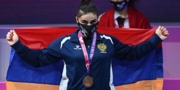 Ծանրորդ Լիանա Գյուրջյանը դարձել է երիտասարդների ԱԱ-ի ոսկե մեդալակիր