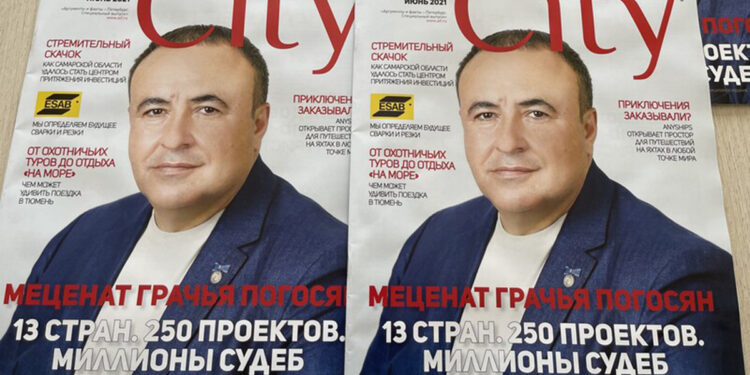 Հրաչյա Պողոսյանը դարձել է «Аргументы и факты-Петербург»-ի դեմքը