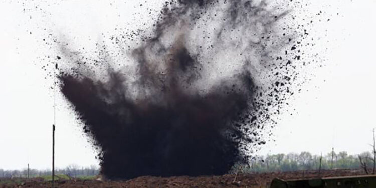 Ականի պայթյուններ ռազմավարական նշանակության իմաստով