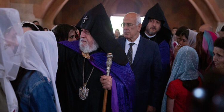 «Թող Աստված խաղաղության մեջ պահի Արցախի մեր զավակներին»