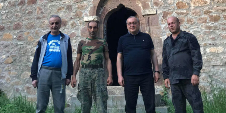 Այց Ուլուբաբ գյուղի տարածքում գտնվող Սբ Գեւորգ եկեղեցի