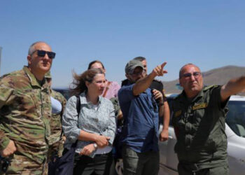 ԱՄՆ-ն մերժում է ուժի կիրառումը սահմանազատման պարագայում. դեսպան Թրեյսին այցելել է Վերին Շորժայի հատվածի սահմանագիծ