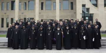 Տեղի է ունեցել 44-օրյա պատերազմին մասնակից եկեղեցականների պարգևաբաշխություն