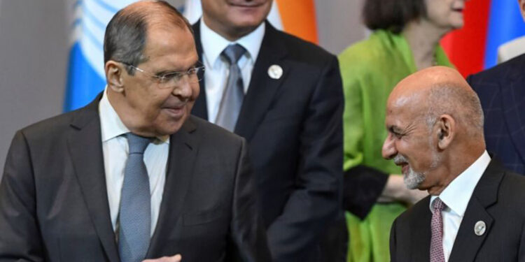 Լավրովը հանդիպել է Աֆղանստանի նախագահի հետ