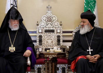 Հանդիպում Արամ Ա. Եւ Աֆրամ Բ. Հոգեւոր Պետերուն Միջեւ