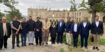 Ազրպէյճանի, Թուրքիոյ Եւ Փաքիստանի Խորհրդարաններու Նախագահները Այցելած Են Թշնամիին Յանձնուած Շուշի