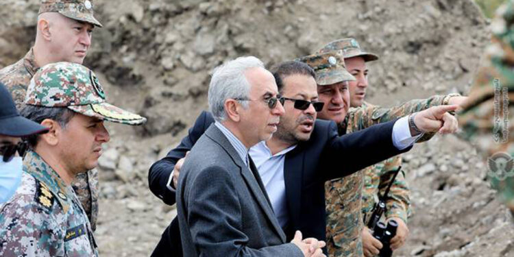 ՀՀ-ում Իրանի դեսպանն այցելել է Վերին Շորժայի հատվածի սահմանագիծ