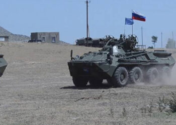 Ռուս խաղաղապահները ժամանակակից մարտի վարման պարապմունքներ են անցկացրել Արցախում