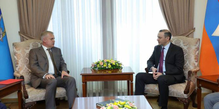 Արմեն Գրիգորյանն ու Ստանիսլավ Զասը քննարկել են ՀԱՊԿ-ում Հայաստանի գալիք նախագահությունը