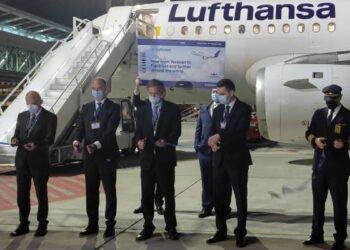 Կայացել է եվրոպական Lufthansa ավիաընկերության առաջին թռիչքը դեպի Հայաստան