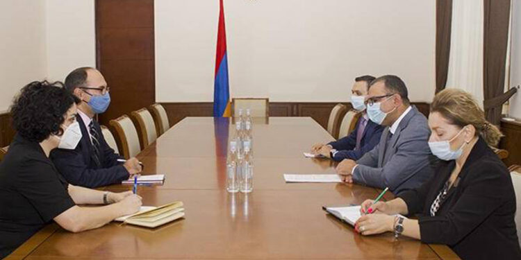 ՀՀ ֆինանսների նախարարն ու Հայաստանում Արժույթի միջազգային հիմնադրամի մշտական ներկայացուցիչը քննարկել են հետագա աշխատանքը