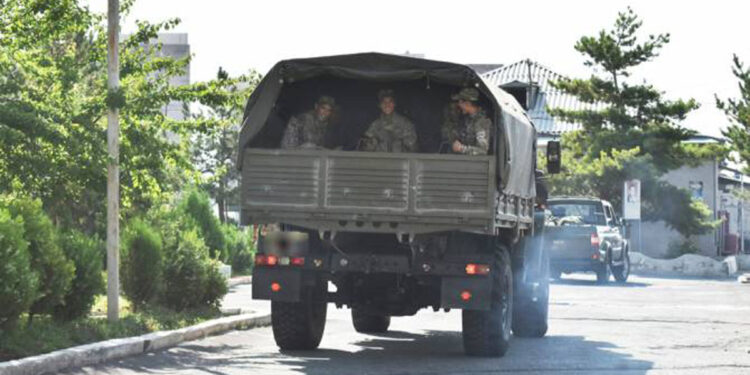 Ուսումնական տագնապի շրջանակներում զորամիավորումը բերվել է մարտական պատրաստականության բարձր աստիճանի