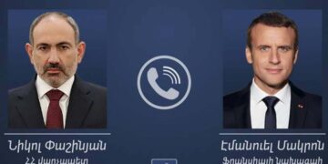 Նիկոլ Փաշինյանը հեռախոսազրույց է ունեցել Էմանուել Մակրոնի հետ