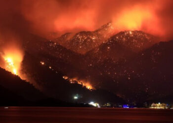 Թուրքիայում հրդեհը հասել է կրիտիկական կետի. կրակը վերահսկողության տակ վերցնել չի հաջողվում