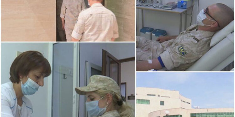 Ռուս խաղաղապահները մոտ 40 լիտր արյուն են հանձնել Արցախում հիվանդների համար. ՌԴ ՊՆ