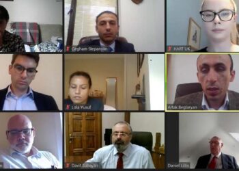 Արցախի պաշտոնյաները բարոնուհի Քերոլայն Քոքսի հետ քննարկել են ադրբեջանաթուրքական ագրեսիայի հետևանքով Արցախում ստեղծված հումանիտար իրավիճակը