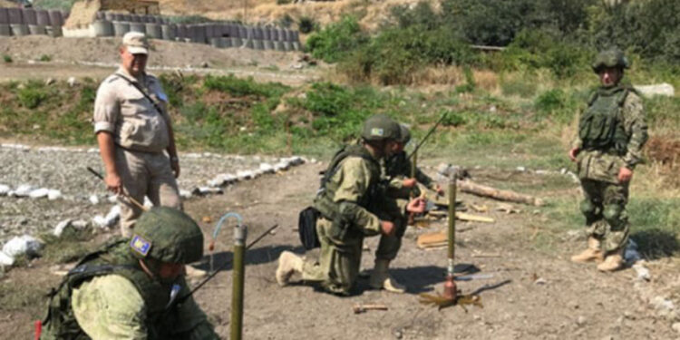 Ռուս խաղաղապահները Արցախում մշակել են ԱԹՍ-ների դեմ դիտորդական կետի գործողությունները