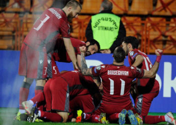 Հայաստանի ազգային հավաքականը բարելավել է դիրքը ՖԻՖԱ-ի վարկանիշային աղյուսակում