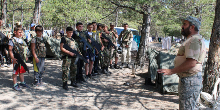 «Միհր» ռազմամարզական ճամբարը՝ Սևանա լճի ափին