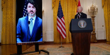 Թրյուդոն և Բայդենը գրազ են եկել. կանադացի վարչապետը պարտվել է