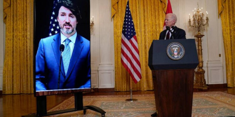 Թրյուդոն և Բայդենը գրազ են եկել. կանադացի վարչապետը պարտվել է