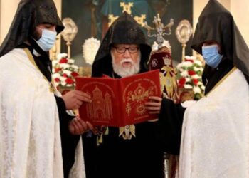 Անթիլիասի Մայրավանքում կատարվել է ՀՀ վերանկախացման 30-ամյակի Գոհաբանական մաղթանք