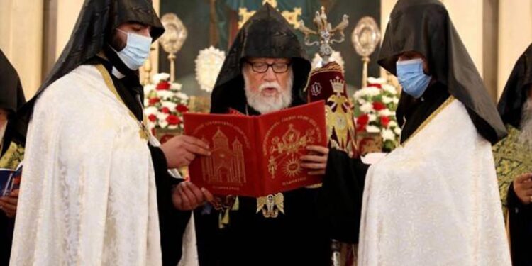 Անթիլիասի Մայրավանքում կատարվել է ՀՀ վերանկախացման 30-ամյակի Գոհաբանական մաղթանք