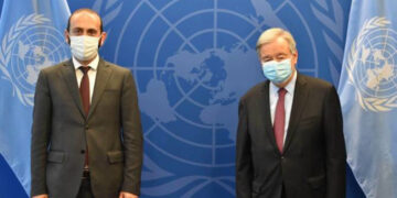 ՀՀ ԱԳ նախարարը ու ՄԱԿ-ի գլխավոր քարտուղարը մտքեր են փոխանակել տարածաշրջանային անվտանգության հարցերի շուրջ