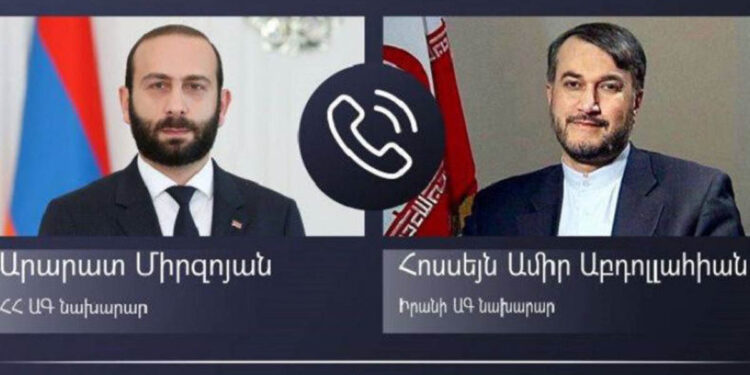 Հայաստանի և Իրանի ԱԳ նախարարները քննարկել են տարածաշրջանային և միջազգային անվտանգության հարցեր