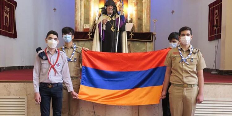 Թեհրանի Ս․ Սարգիս եկեղեցում տեղի է ունեցել Հանրապետական մաղթանքի, ՀՀ պետական դրոշի օրհնության և Սուրբ պատարագի արարողություն