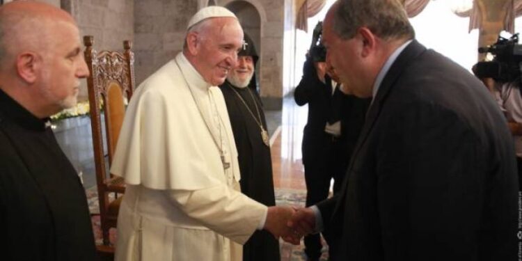 Հռոմի պապ Ֆրանցիսկոսը շնորհավորական ուղերձ է հղել ՀՀ նախագահ Արմեն Սարգսյանին