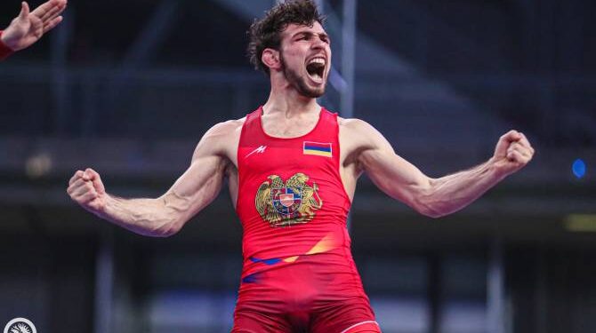 Ըմբիշ Արսեն Հարությունյանը դարձավ աշխարհի առաջնության բրոնզե մեդալակիր