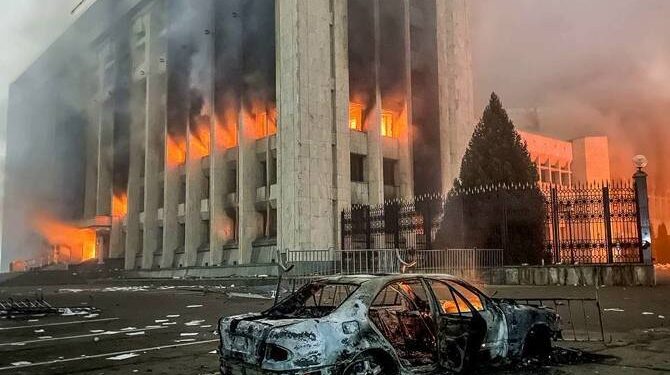 Ալմաթի քաղաքում հրաձգություն է սկսվել