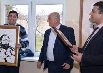 Նվիրաբերվել է Մոնթե Մելքոնյանի խճանկար-դիմանկարը