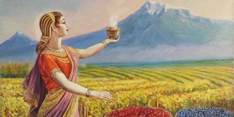 «Հայոց տիկին»՝ կենսատվության, գեղեցկության, ուժի, կամքի եւ իրավունքի խորհրդանիշ