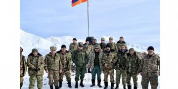 Սյունիքի երկրապահները նշեցին Վազգեն Սարգսյանի ծննդյան օրը