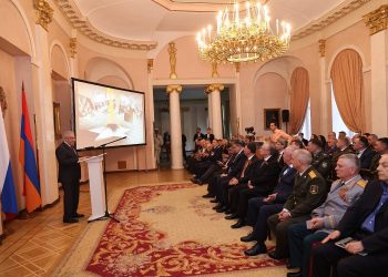 ՌԴ-ում ՀՀ դեսպանությունում տեղի է ունեցել Հաղթանակի 78-ամյակին նվիրված հանդիսավոր ընդունելություն