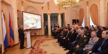 ՌԴ-ում ՀՀ դեսպանությունում տեղի է ունեցել Հաղթանակի 78-ամյակին նվիրված հանդիսավոր ընդունելություն